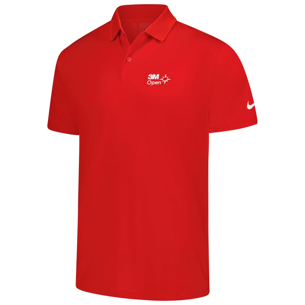  3M Open Nike Victory Solid Performance Polo - Red